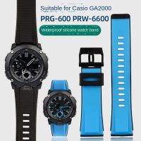 Rubber G-SHOCK Octagonal GA 2000 GA-2000-1A2 PRG-600 Watchband Silicone Sport men Wrist band