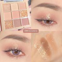 ♙♟❂ Diary Six-color Eyeshadow Pigment Diamond Shimmer Diary Eyeshadow Palette Matte Natural Modification Cosmetic Makeup TSLM1