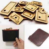 DIY Leather Craft Die Cut Micro Sleeve Wallet Simple Card Holder Case With Zipper knife Mould Hand Punch Tool 120x95mm