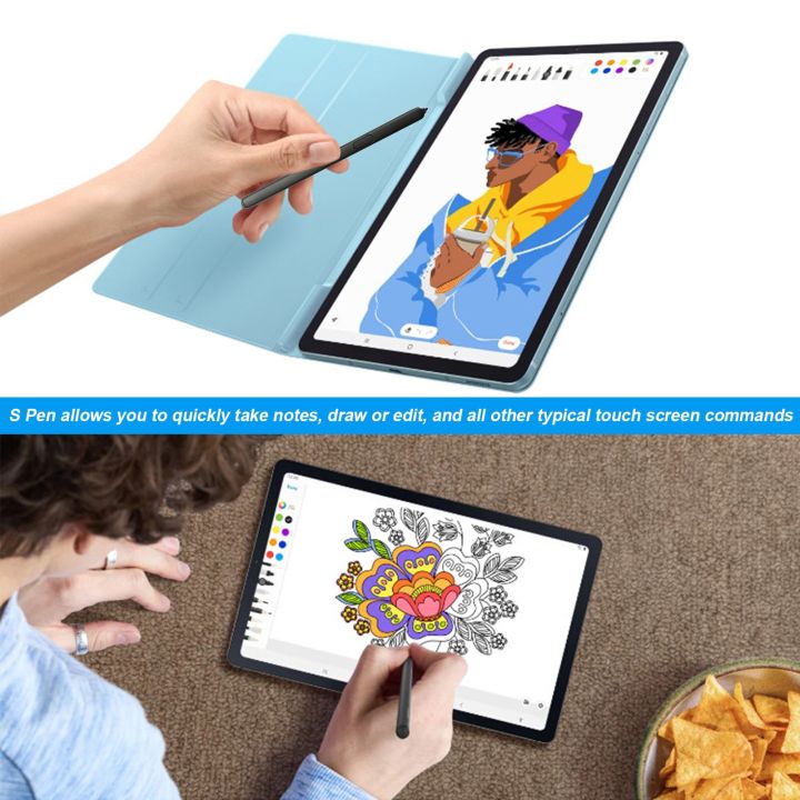 ปากกาสไตลัสดั้งเดิมสำหรับกาแลคซี่แท๊ป-s6ปากกาหน้าจอสัมผัส-sm-t860-sm-t865ปากกาแท็บเล็ตดินสอสัมผัส-spen-ไม่มี-j76บลูทูธ