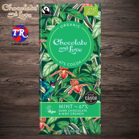 Chocolate and Love MINT DARK 67% ช็อกโกแลต แอนด์ เลิฟ ช็อกโกแลต รส มินต์ ดาร์ค 67% 80g.