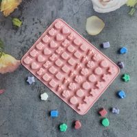 54 Candy Fudge Silicone Mold Mini Chocolate Ice Cube Tray Dropper Fruit Animal Rabbit Non-stick Soft Jelly Mold 4.7 18 Reviews