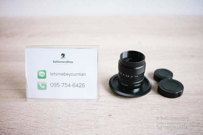 ขายเลนส์มือหมุน-ซีซีทีวี-ฟูเจี้ยน-25mm-f1-4-สำหรับใส่กล้อง-sony-mirrorless-ได้ทุกตัว