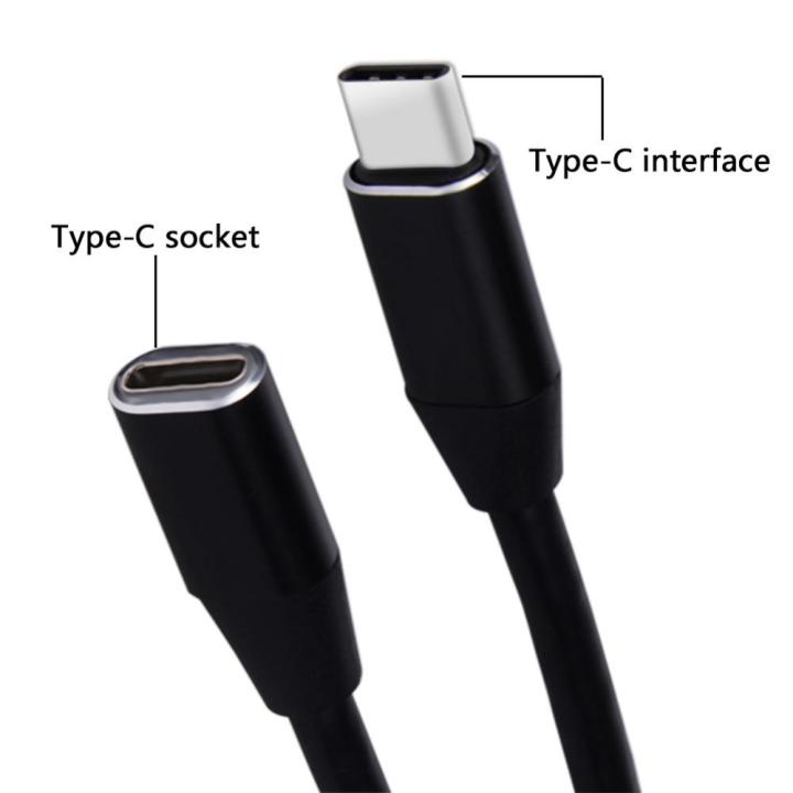 0.2M USB Type C Cable USB 3.1 Data Video Cable USB-C Male to Female Extension Cable Type-C USB-C OTG Adapter Connector