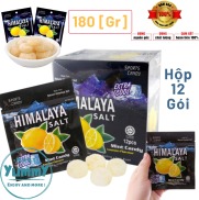 Kẹo Chanh Muối HIMALAYA SALT Hộp 180 gram 12 gói - Kẹo Himalaya Satl