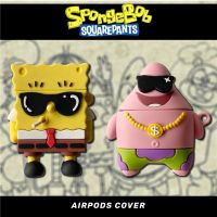 bjh№❇  SpongeBob Earphone for AirPods 1 2 3 Silicone Pods Charging Patrick