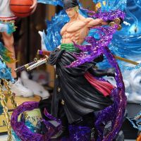 ใหม่30เซนติเมตร One P Iece อะนิเมะตัวเลข Roronoa Zoro การกระทำหุ่นคู่หัวพีวีซีรูปปั้นตกแต่งรูปแบบสะสมของขวัญของเล่น