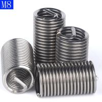 M8 x 1.25 Helicoil Threaded Insert 304 Stainless Steel Thread Repair Wire Insert Coil Springs