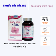 Combo 10 hộp Viên Uống Điều kinh Eva hỗ trợ điều hòa kinh nguyệt hộp 80g