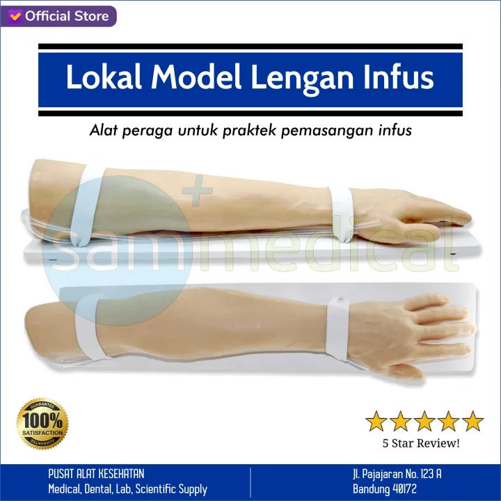 Lokal Model Lengan Infus Alat Peraga Lengan Infus Phantom Manikin