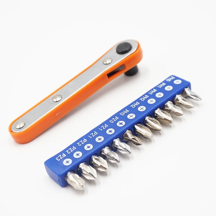 11-buah-set-obeng-ratchet-hex-phillips-slotted-screwdrivers-bits-forward-and-reverse-multifungsi-screw-driver-hand-tool
