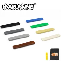 MARUMINE 200PCSLot 1x6 Blocks Tile Parts 3068 Compatible MOC Classic DIY Builidng Bricks City Base Bulk Accessories STEM Toys