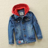 (HOT) 2020 new spring and autumn childrens boys denim middle big children European jacket medium