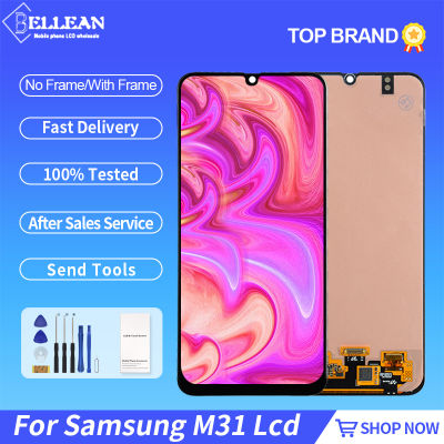 6.4นิ้ว OLED สำหรับ Samsung Galaxy M31 LCD M315จอแสดงผล Touch Panel Screen Digitizer M315F ASS EMBLY