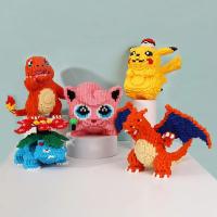 5600PCS Huge Building Blocks Pokemon Kawaii Pikachu The Avengers Digimon Adventure Animal Model Education Game Graphics Toys