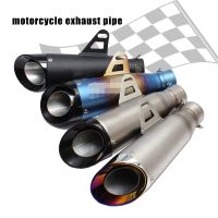 ท่อไอเสียรถจักรยานยนต์แบบสากลสำหรับ Xj6 Gsr 600 R351mm R6 Mt09 60Mm หนี DB Killer Motocross ท่อไอเสียสกู๊ตเตอร์แข่ง