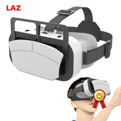 3d VR Glasses All-In-One Game Console Immersive ชุดหูฟังแว่นตาเสมือนจริงสำหรับสมาร์ทโฟนหน้าจอ4.5-7.0นิ้ว
