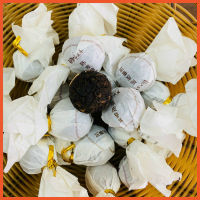 ชาผูเอ่อร์สุกผสมเปลือกส้ม 陈皮普洱（熟）ขนาด 500g