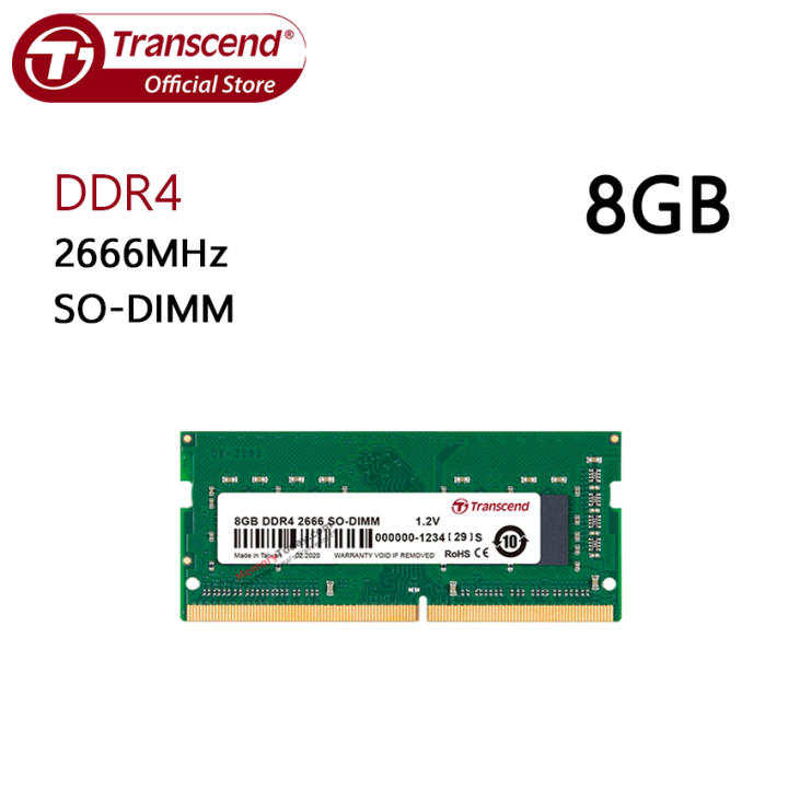 transcend-8gb-ddr4-2666-so-dimm-memory-ram-for-laptop-notebook-branded-dram-chip-รองรับ-imac-2019-2020