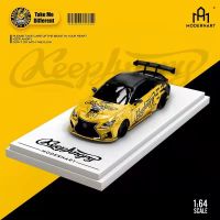 Pre-Order ModernArt 1:64 Model Car Lexcus RCF Alloy Die-cast Vehicle Golden Versoin Collection