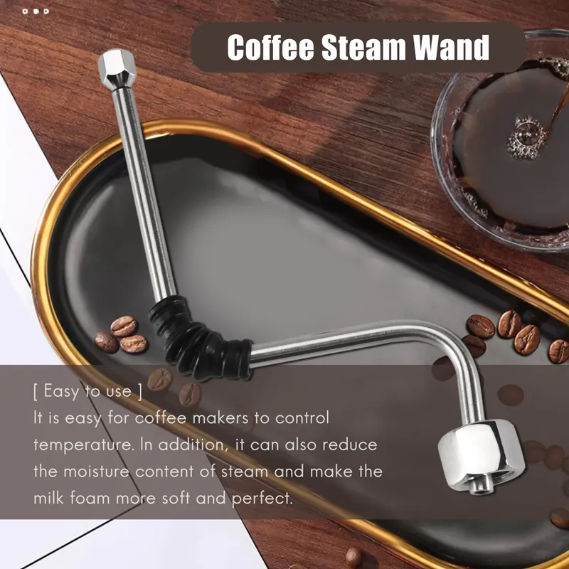 Steam Wand Compatible with Delonghi EC680/EC685 Coffee Machine, Upgraded  Milk Steamer Wand with Additional 3 Hole Tip Steam Nozzle