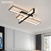 MAVELUX Personality Black White Chandelier Lights Creative Living Room Lamps Household Nordic Bedroom Loft Indoor Deco Lighting