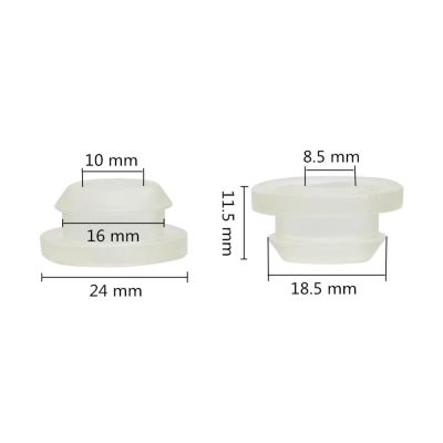；【‘； 50 Pcs Garden Tap Transparent Seal Ring 16Mm Ruer Ring Tape Tap Adapter Drip Irrigation Leak-Proof Watering Gasket