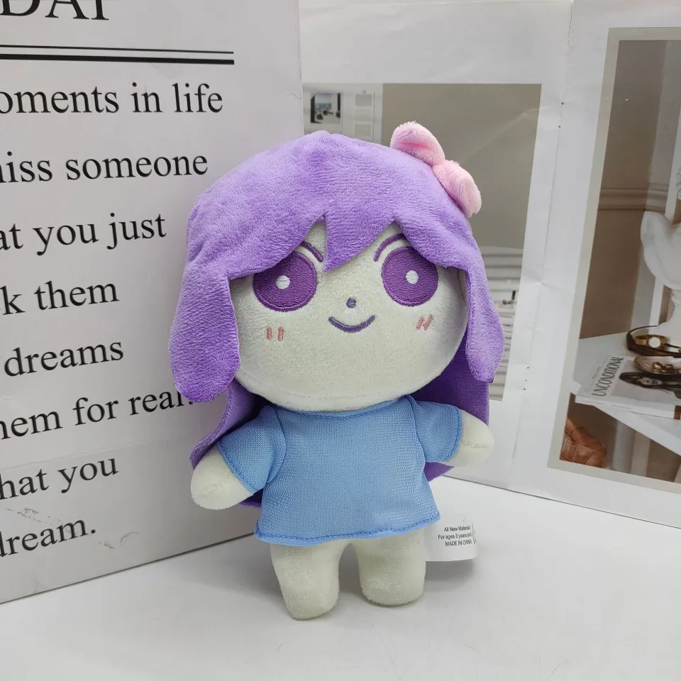 Game OMORI Plush Doll Cosplay Toy Sunny Mari Aubrey Basil Kel