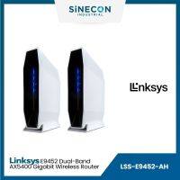 Linksys ลิงค์ซิส รุ่น E9452-AH เร้าเตอร์ไวไฟ DUAL BAND AX5400 GIGABIT ROUTER WiFi 6 (600+4800Mbps) (PACK2)