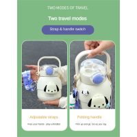 880ml Sanrio Thermos Cup Cute Kuromi Melody Cinnamoroll Water Bottle With Straw Water Cup Childrens School Stainless Steel Cup (twinkle.th)TH