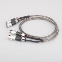 Pair Odin Silver Plated Balanced Audio Cable With Carbon Fiber XLR Balanced Plug