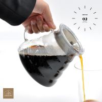 Easyathome เหยือกกาแฟ เหยือกแก้วกาแฟ Coffee Server 02 ขนาด 600 ML เหยือกกาแฟดริป แก้วกาแฟดริป