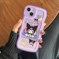 Supercase?i6-i14promax Oppo Vivo เคสการ์ตูน Kuromi Cover Case