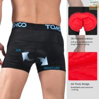 ?WinnerYou TOMSHOO Mens 3D Padded Bicycle Cycling Underwear Breathable Lightweight Bike Riding Shorts Underpants