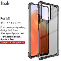 สำหรับ Xiaomi 11T/11T Pro IMAK 6.67นิ้วเคสกันกระแทก TPU ซิลิโคนเคสใส