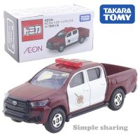 Takara Tomy Tomica AEON Exclusive 64 Toyota Hilux ประเทศไทยรถตำรวจลูกเต๋าของเล่นมอเตอร์รถยนต์สำหรับโชว์รถโมเดลเหล็ก