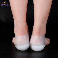 1 Pair Concealed Footbed Enhancers Invisible Height Increase Silicone Insoles Pads