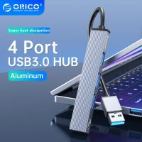 ▫ ORICO USB A/C Mini 4 In 1 Port USB 3.0 2.0 HUB Ultra Slim Portable Splitter Card Reader Adapter Station for PC Accessories