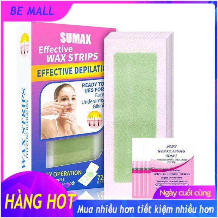 72 Pcs Wax Strips Lip Wax Strips For acial Hair Removal Waxing Strips for All Skin Types Lip Wax Strip with 4 Clean Cotton 72 Pcs Wax Strips Lip Wax Strips For acial Hair Removal Waxing Strips for All Skin Types Lip Wax Strip with 4 Clean Cotton