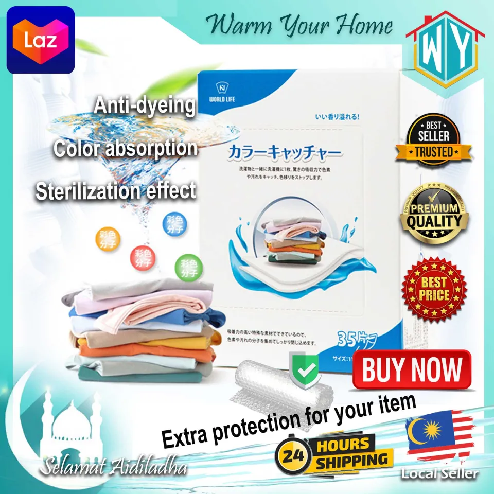 Disposable Color Catcher Sheets For Laundry, Anti-dyeing Laundry