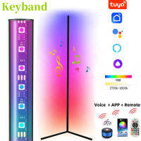 Living Room LED Stand Lights Tuya WiFi RGB Floor Mood Lamp for Home Decor Support Alice Alexa Assistant Samsung Connect