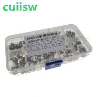 fuses 5*20mm (0.25A-20A)250v fuse kit fuse package insurance tube package 10 kinds (each 10PCS) 5x20 fuse kit Fuses Accessories