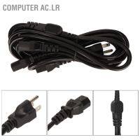 Computer Ac.Lr สายไฟ 1 เป็น 4 ทาง ยาว 2 เมตร 5‐15P Iec320 C13 สําหรับเครื่องพิมพ์ มอนิเตอร์ Pc ปลั๊ก Us 125‐250V