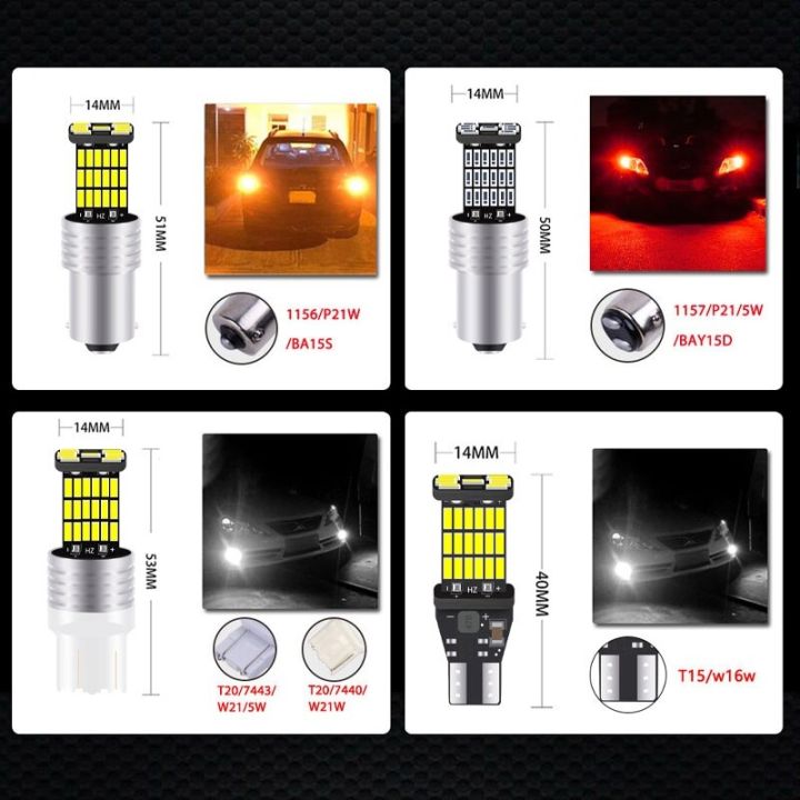 2pcs-1157-1156-ba15s-p21w-w16w-led-45-smd-4014-canbus-no-error-car-tail-bulb-brake-light-auto-backup-reverse-lamp