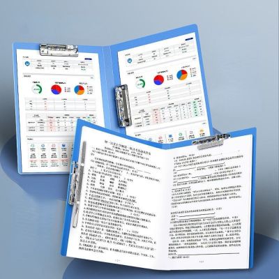 【hot】 Stationary Documents Clip Test Paper File Folder Clipboard Organizer Memo Board Loose Binder