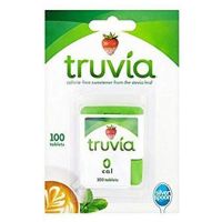 Truvia Calorie Free Sweetener 100 Pcs/ทรูเวีย แคลอรี่ฟรี สารให้ความหวาน 100 ชิ้น