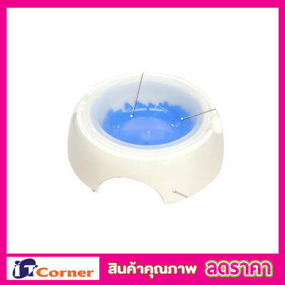 ถ้วยน้ำสัตว์ Pet Cooling Bowl ชามน้ำเจลเย็น  ถ้วยน้ำสุนัข ถ้วยน้ำแม้ว ชามให้น้ำแมว ชามให้น้ำหมา ชามให้น้ำสุนัข แบบเย็น นาน 4-8 ชมถ้วย เย็น