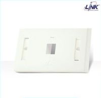 LINK FACE PLATE 1 PORT CAT6 (US-2001AWH)