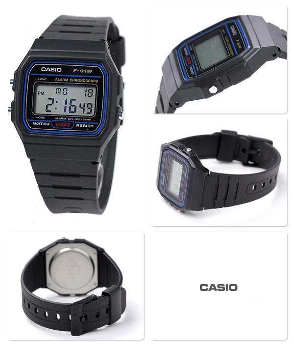 jamesmobile-นาฬิกาข้อมือ-casio-standard-สุภาพบุรุษ-นาฬิกาสายเรซิ่น-รุ่น-f-91w-1dg-black