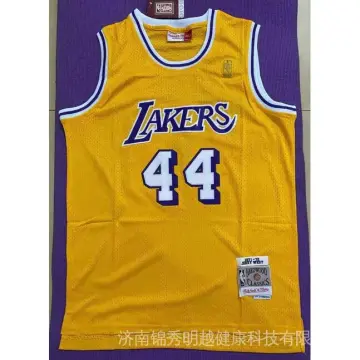 Vintage Los Angeles Lakers Jerry West #44 Basketball Jersey NBA